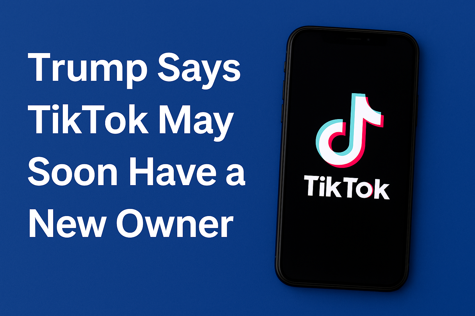 Trump Says TikTok
