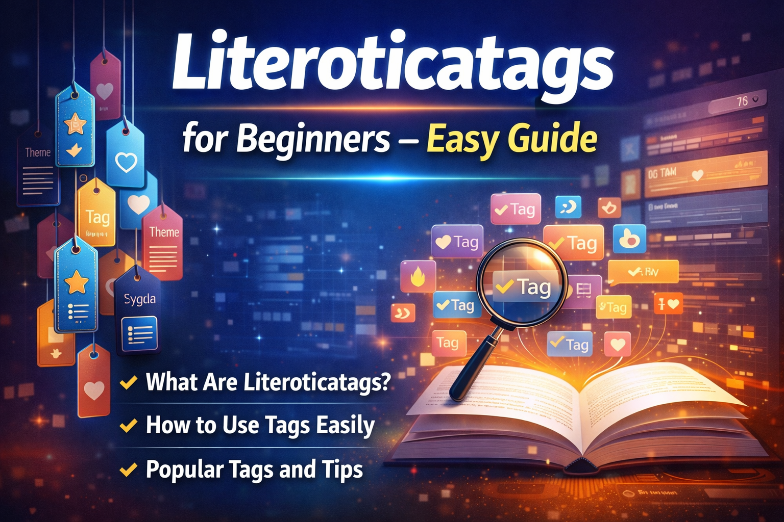 Literoticatags for Beginners – Easy Guide