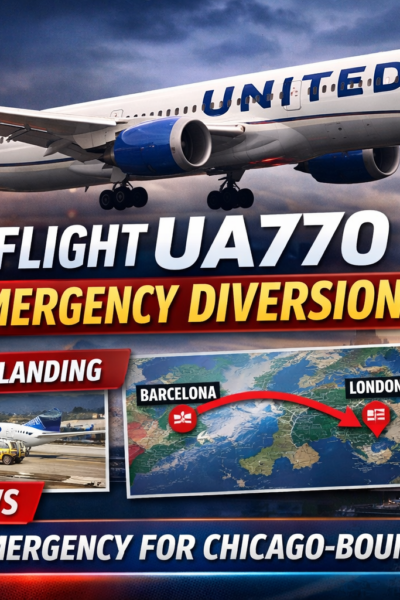 United Airlines Flight UA770 Emergency Diversion