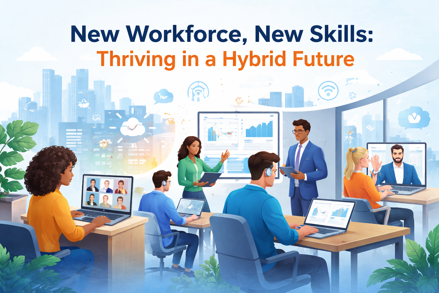 New Workforce, New Skills Thriving in a Hybrid Future