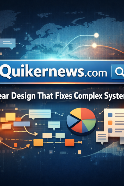 Quikernews.com Clear Design That Fixes Complex Systems