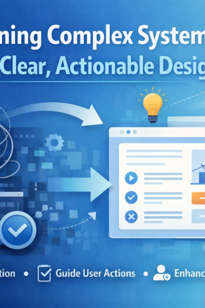 Turning Complex Systems Into Clear, Actionable Design