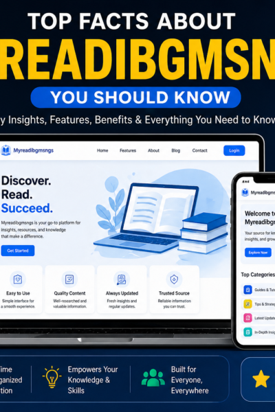 Top Facts About Myreadibgmsngs You Should Know